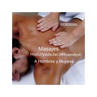 Masajista profesional domicilio o local
