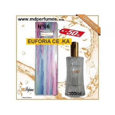 Oferta Perfume mujer EUFORIA CE . KA Nº86 Alta Gama 100ml 10€