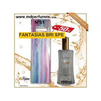 Oferta Perfume mujer equivalente FANTASIAS BRI SPE Alta Gama 100ml