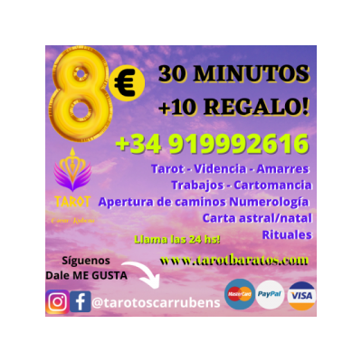 Tarot  visa o 806 las 24 hs a tu disposición
