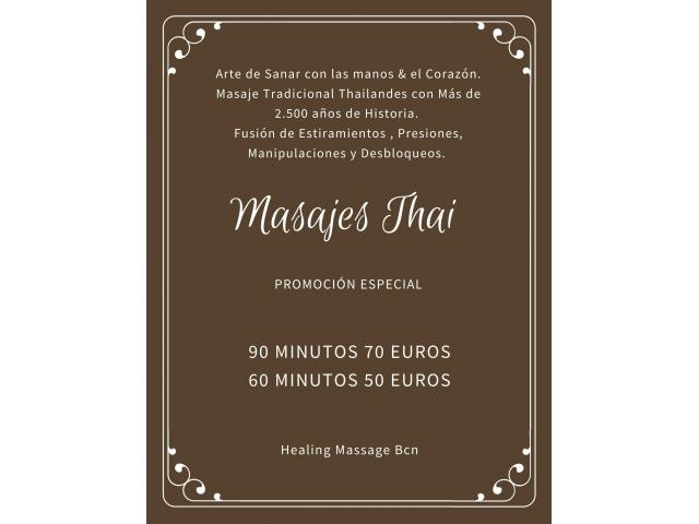 Masajes Thai Profesionales a Domicilio