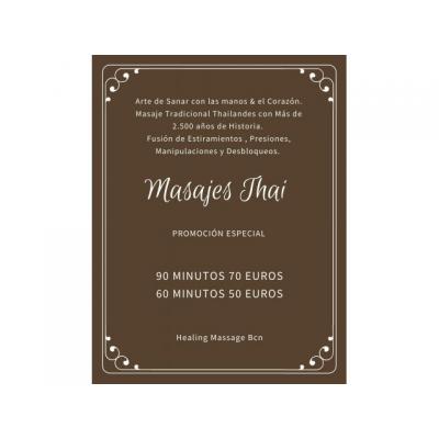 Masajes Thai Profesionales a Domicilio