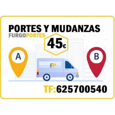 Portes baratos HOY en Fuenlabrada r(625+700540) -Madrid