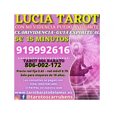 Tarot consulta barata a solo 5 € los 15 min con visa
