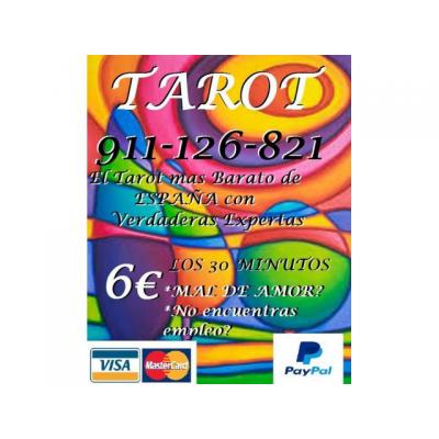  Tarot Línea 806/Tarot con visa 6 € los 30 Min