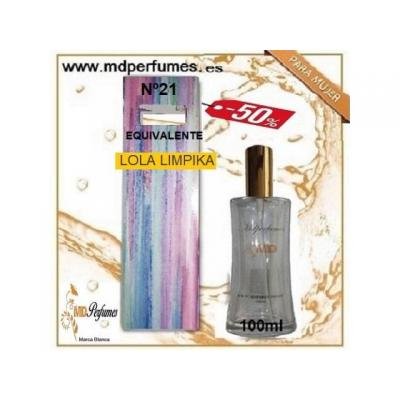 Oferta 10€ Perfume Mujer  LOLA LIMPIKA Gama Equivalente