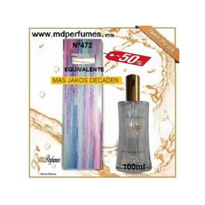 Oferta 10€ Perfume Mujer MAS JAKOS DECADEN Gama Equivalente