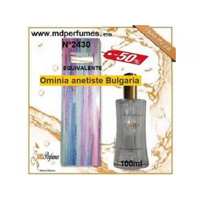 Oferta 10€ Perfume Equivalente mujer Ominia anetiste Bulgaria