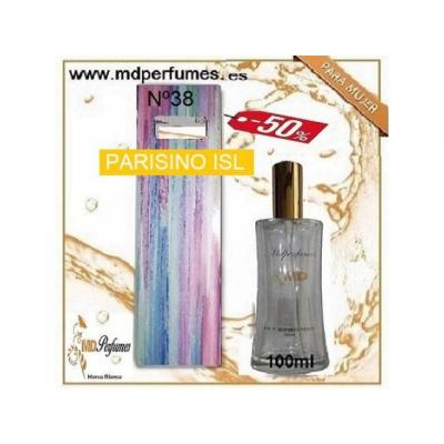 Oferta 10€ Perfume Equivalente Mujer PARISINO ISL Alta Gama