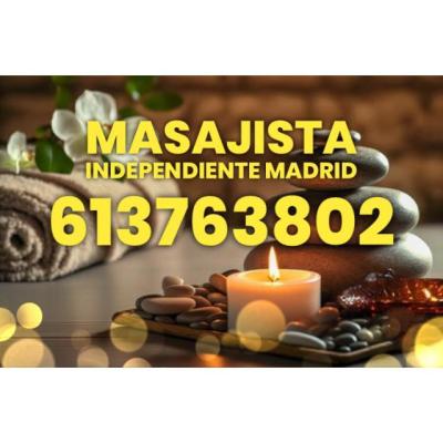 Masajista INDEPENDIENTE  en Castellana Plaza Castilla Madrid