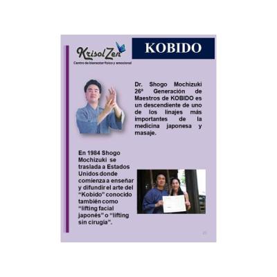 Masaje Lifting Facial Japones KOBIDO