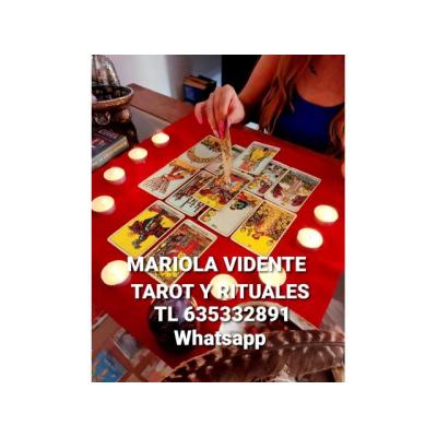 TAROT Y RITUALES, VIDENTE MARIOLA Tl 635 33 28 91 Whatsapp