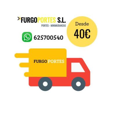 Portes baratos Madrid: (625700-540) →40€