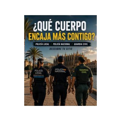 Policía Nacional, Guardia Civil, Policía Local y Bombero.