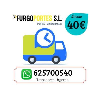 Portes 40€ Carabanchel →(625+700+540)Fácil y Baratos