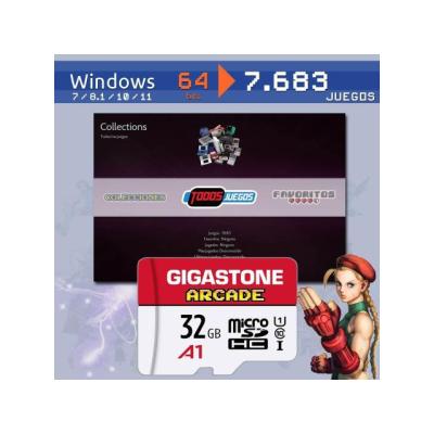 Tarjeta SD 32 Gbs Windows 7600 juegos