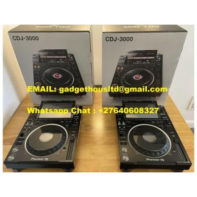 Pioneer CDJ-3000, Pioneer CDJ 2000NXS2, Pioneer DJM 900NXS2