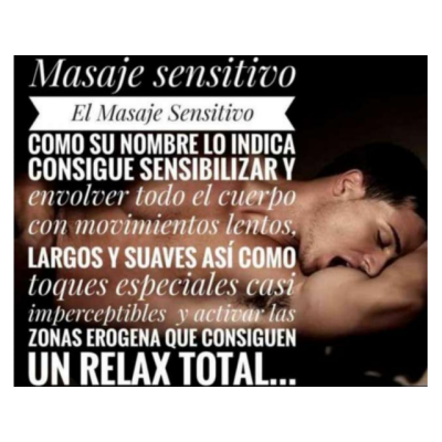 MASAJE MASCULINO SENSEI SENSITIVO DONNOVAN BARCELONA