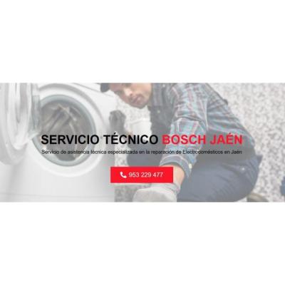 Servicio Técnico Bosch Jaen 953274259