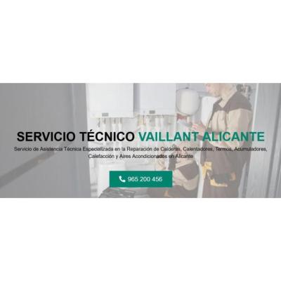 Servicio Técnico Vaillant Alicante 965217105