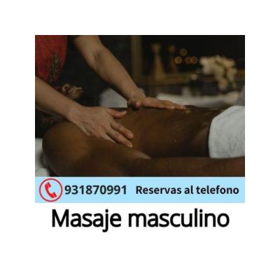 masaje masculino y depilación