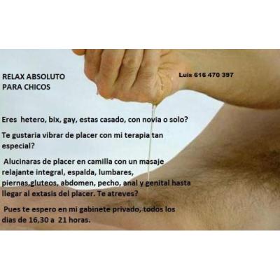 Masajes descontracturante - relajación.