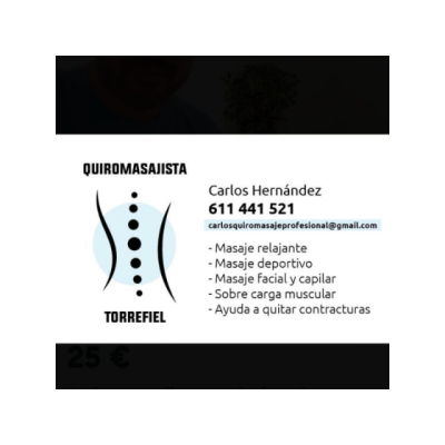 Quiromasajista Profesional