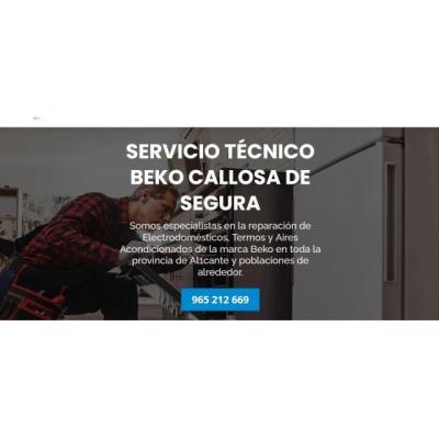 Servicio Técnico Beko Callosa de Segura 965217105