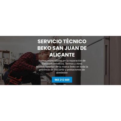 Servicio Técnico Beko San Juan de Alicante 965217105