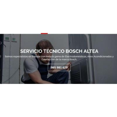 Servicio Técnico Bosch Altea 965217105