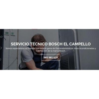 Servicio Técnico Bosch El Campello 965217105