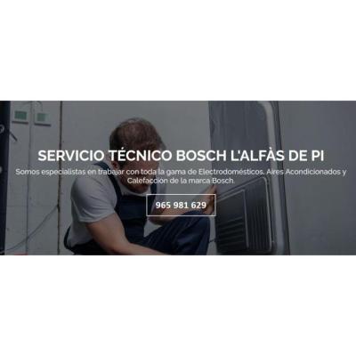Servicio Técnico Bosch L’Alfàs de Pi 965217105