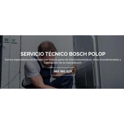 Servicio Técnico Bosch Polop 965217105