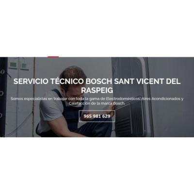 Servicio Técnico Bosch Sant Vicent del Raspeig 965217105