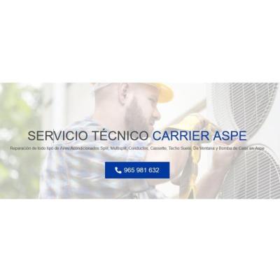 Servicio Técnico Carrier Aspe 965217105