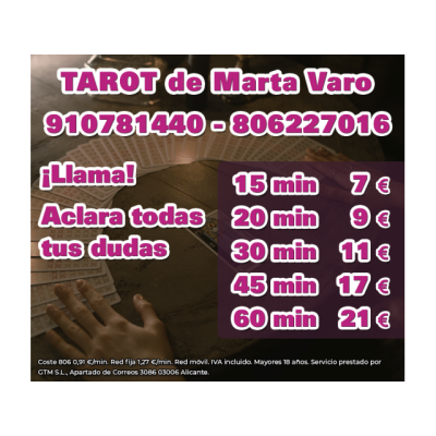 TAROT de Marta Varo