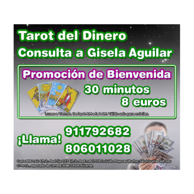 TAROT del Dinero de Gisela Aguilar