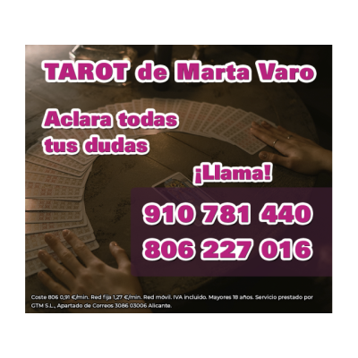 Encuentra la guía en tu camino con el Tarot de Marta
