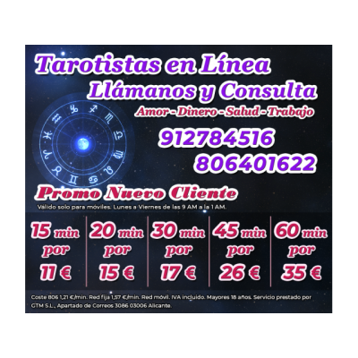 TAROTISTAS EN LINEA LLAMA Y CONSULTA TUS PREGUNTAS