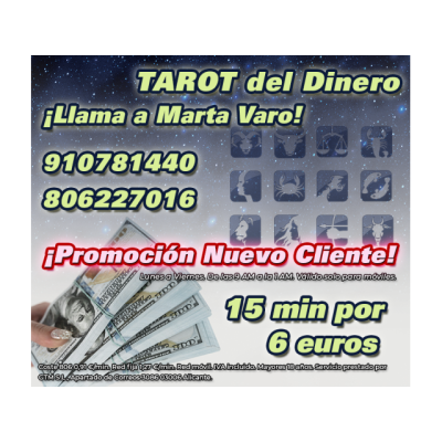 TAROT del Dinero de Marta Varo