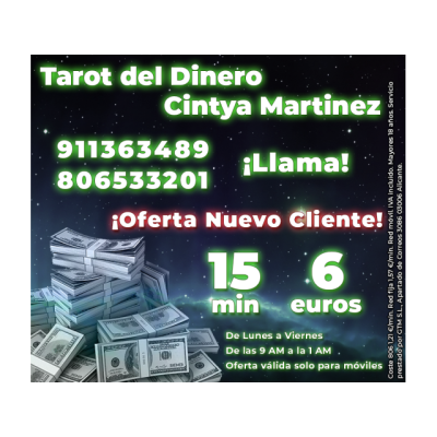 TAROT del Dinero de Cintya Martinez