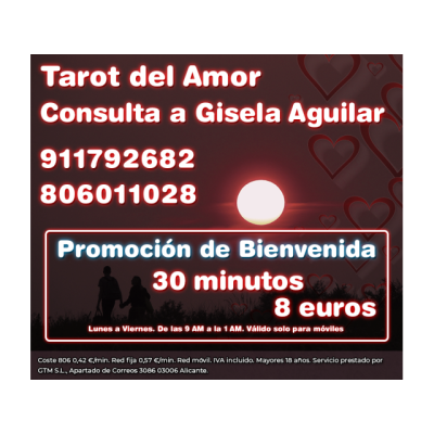Obtén las respuestas que buscas sobre el Amor con Gisela