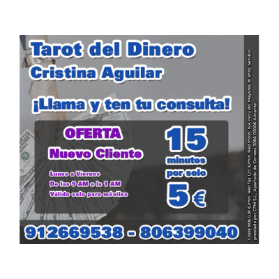 Tirada de Tarot del Dinero con Cristina