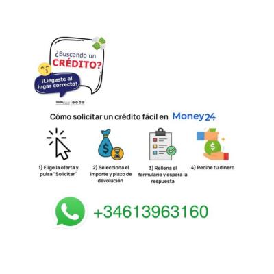 Ofrecemos de crédito rapido