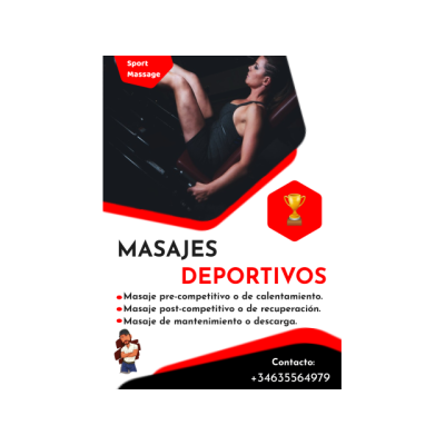Masajes deportivos