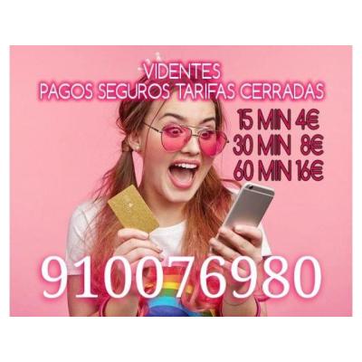 15 minutos 4€ Tarifa cerrada tarot y videntes