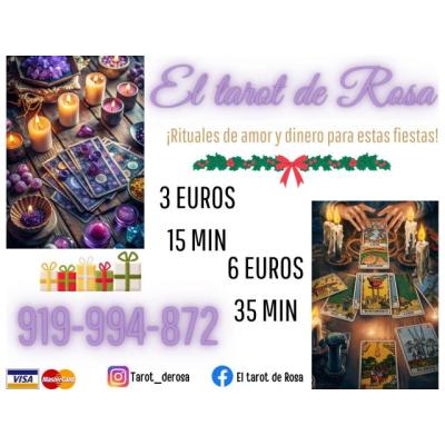 Lectura de cartas para estas fiestas, llama ya