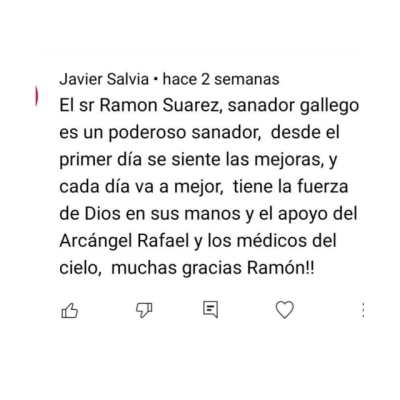 Sanador gallego ofrece eficaces consultas por whatsapp