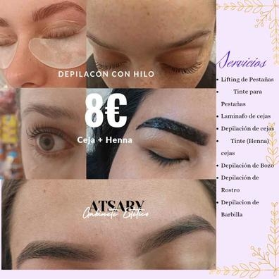 Depilación de cejas con Hilo