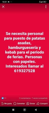 TRABAJO DE TEMPORADA EN LAS FERIAS